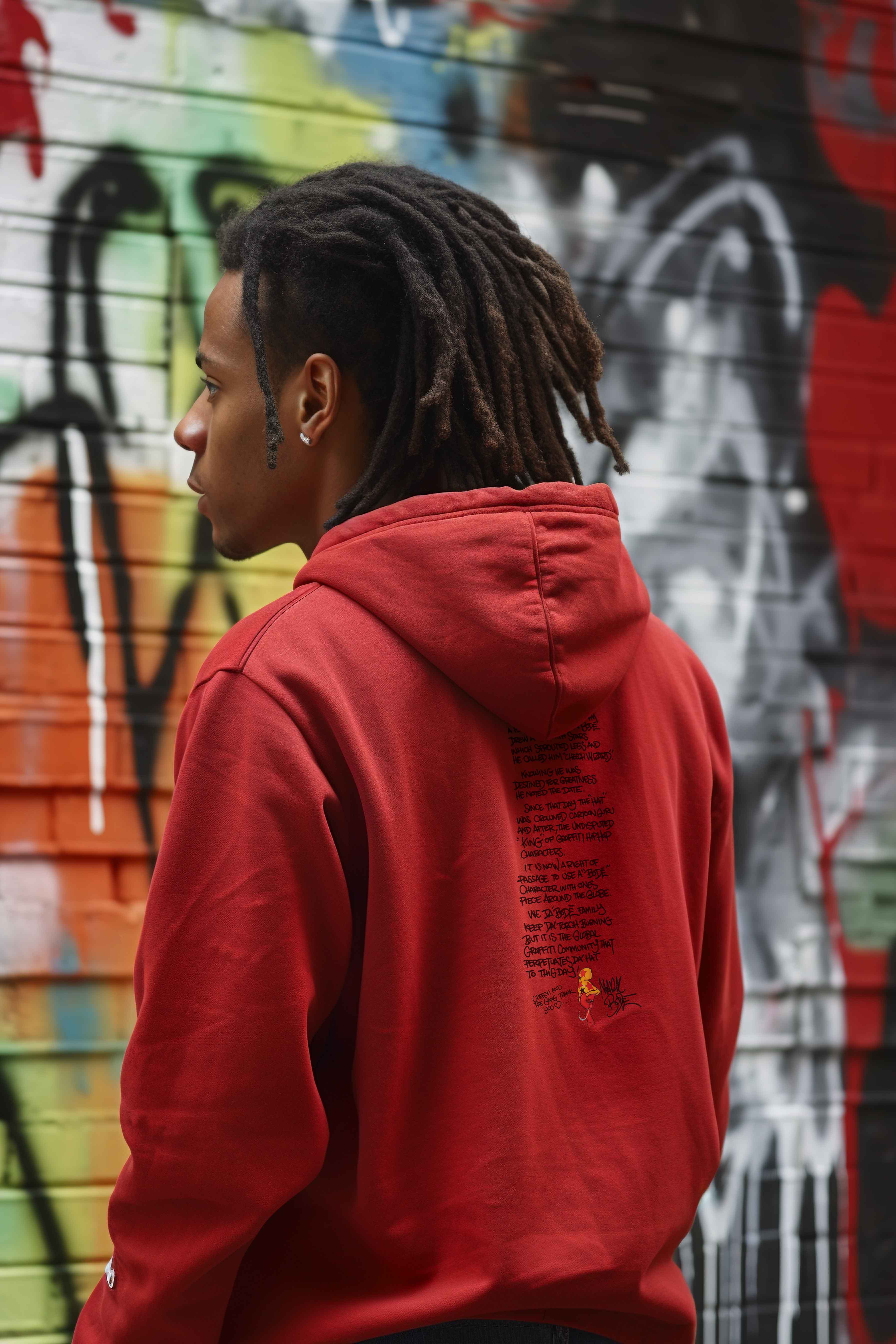 Drew red hoodie sale